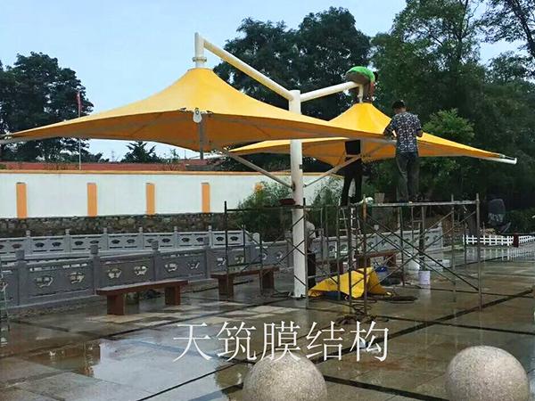 陽(yáng)泉公園張拉膜小品